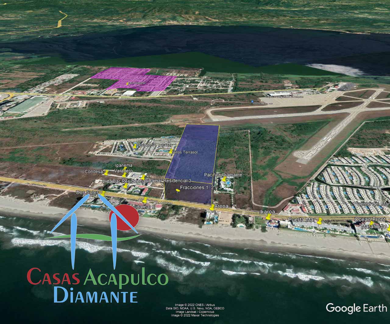 Terreno Barra Vieja Fracciones 1, 2 y 3 - Ubicación satelital y entorno 3